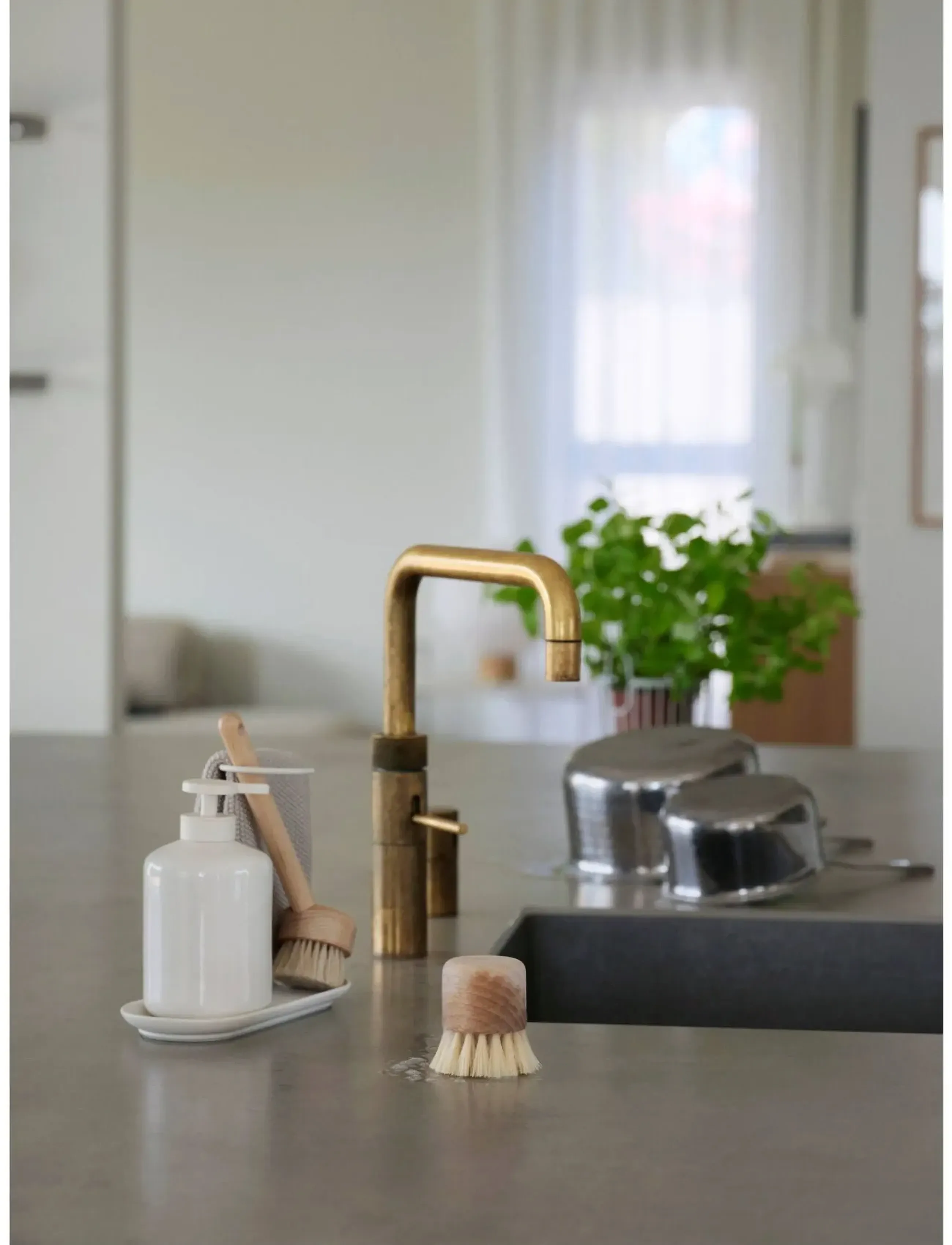 Zone Denmark - Dishwashing set Inu - spülmittel - offwhite - 4