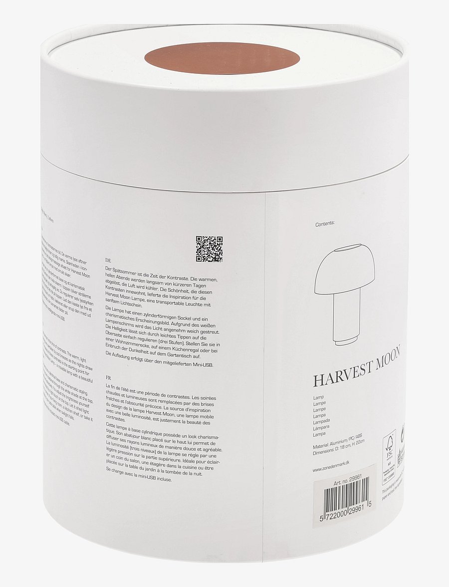 Zone Denmark - Lamp Harvest Moon - red - 2