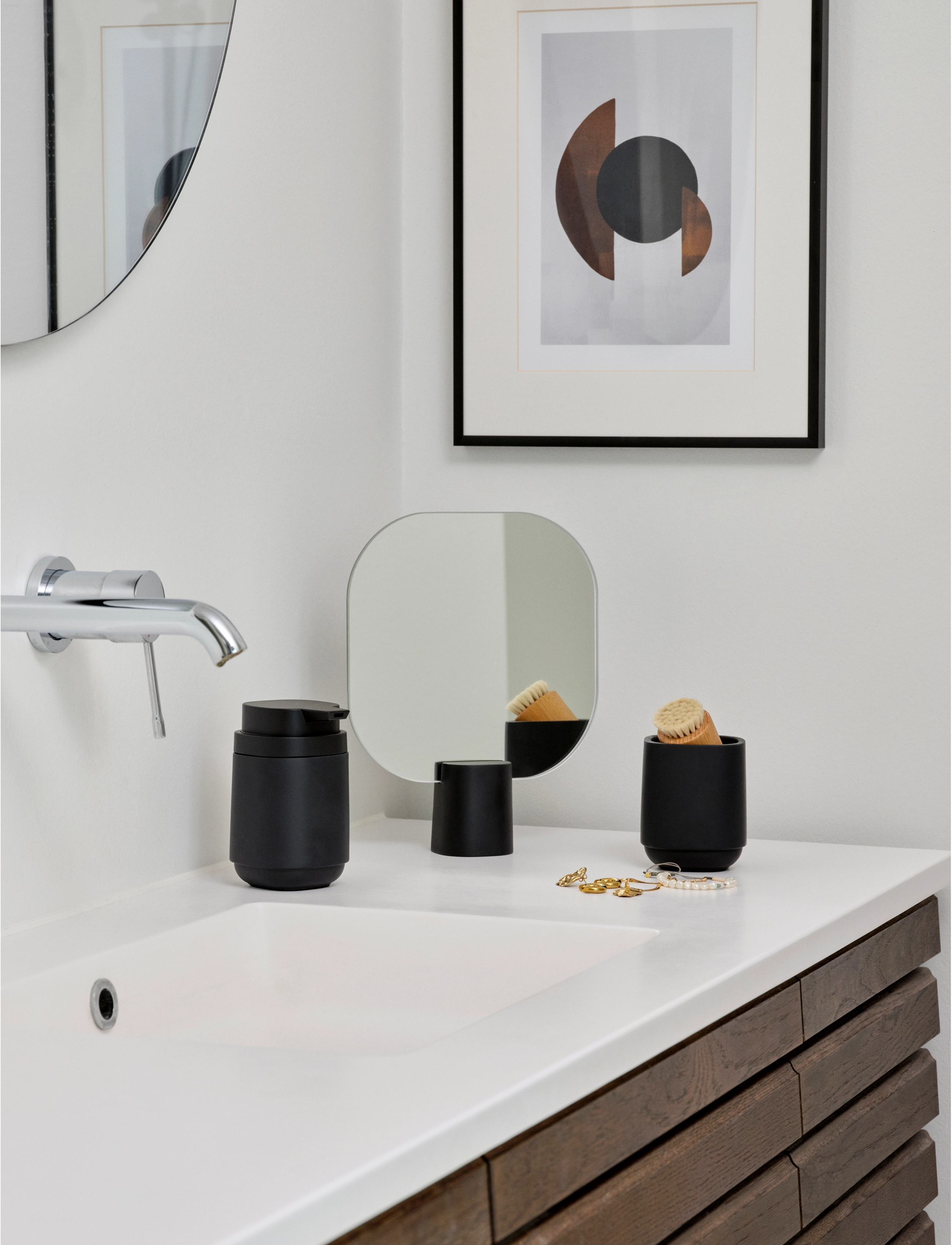 Zone Denmark - Bordsspegel Time - black - 4