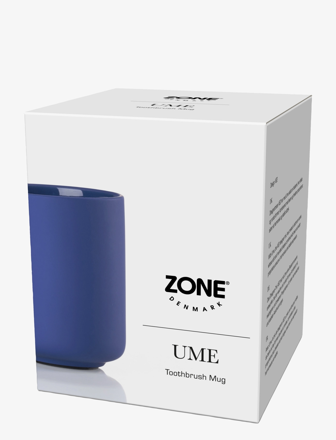 Zone Denmark - Tandborstmugg Ume - indigo blue - 1