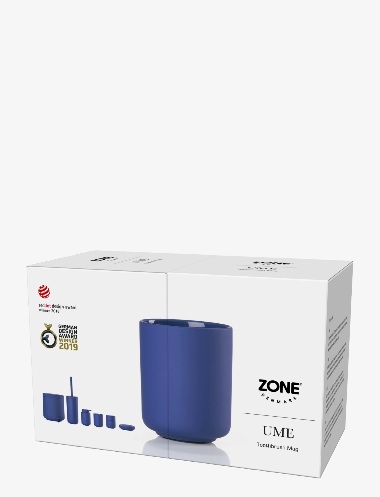 Zone Denmark - Tandborstmugg Ume - indigo blue - 3