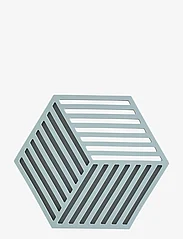 Zone Denmark - Trivet Hexagon - katlu paliktņi - fog blue - 0