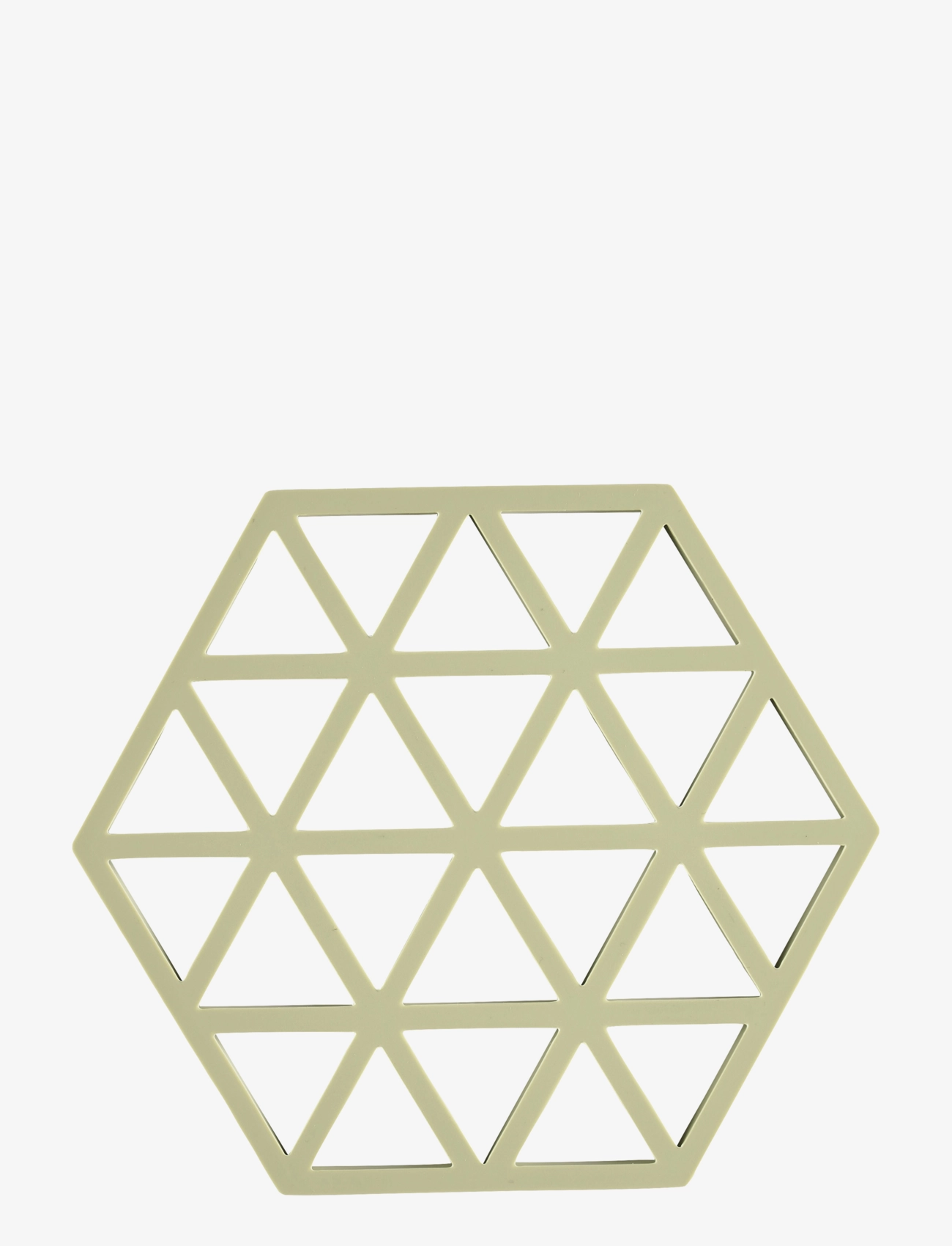 ZONE DENMARK Bordskåner Triangles Grün - 16X 14X 0.9CM - Unisex