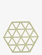 Trivet Triangles - MATCHA GREEN