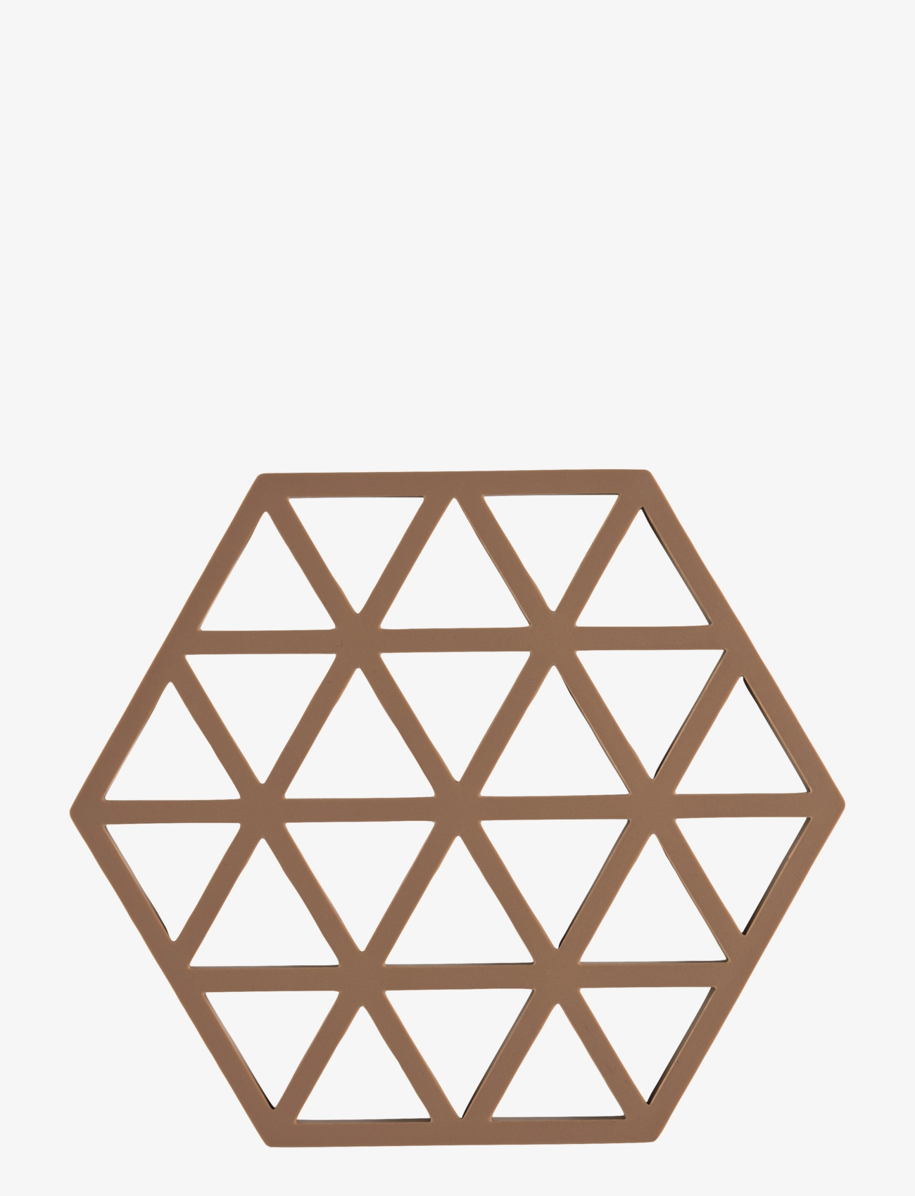ZONE DENMARK Bordskåner Triangles Braun - 16X 14X 0.9CM - Unisex