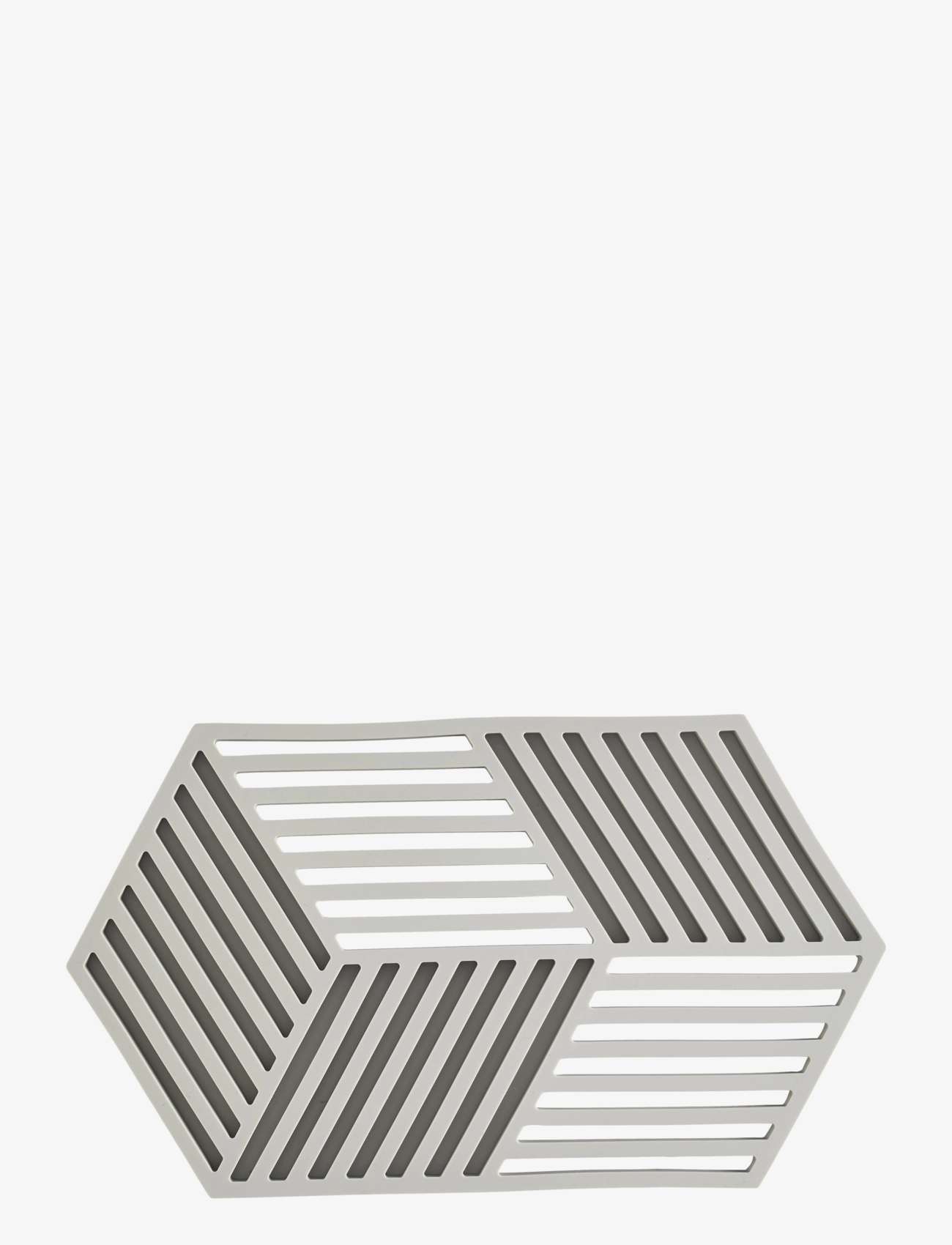 ZONE DENMARK Bordskåner Hexagon Grau - 24X 14X 0.9CM - Unisex