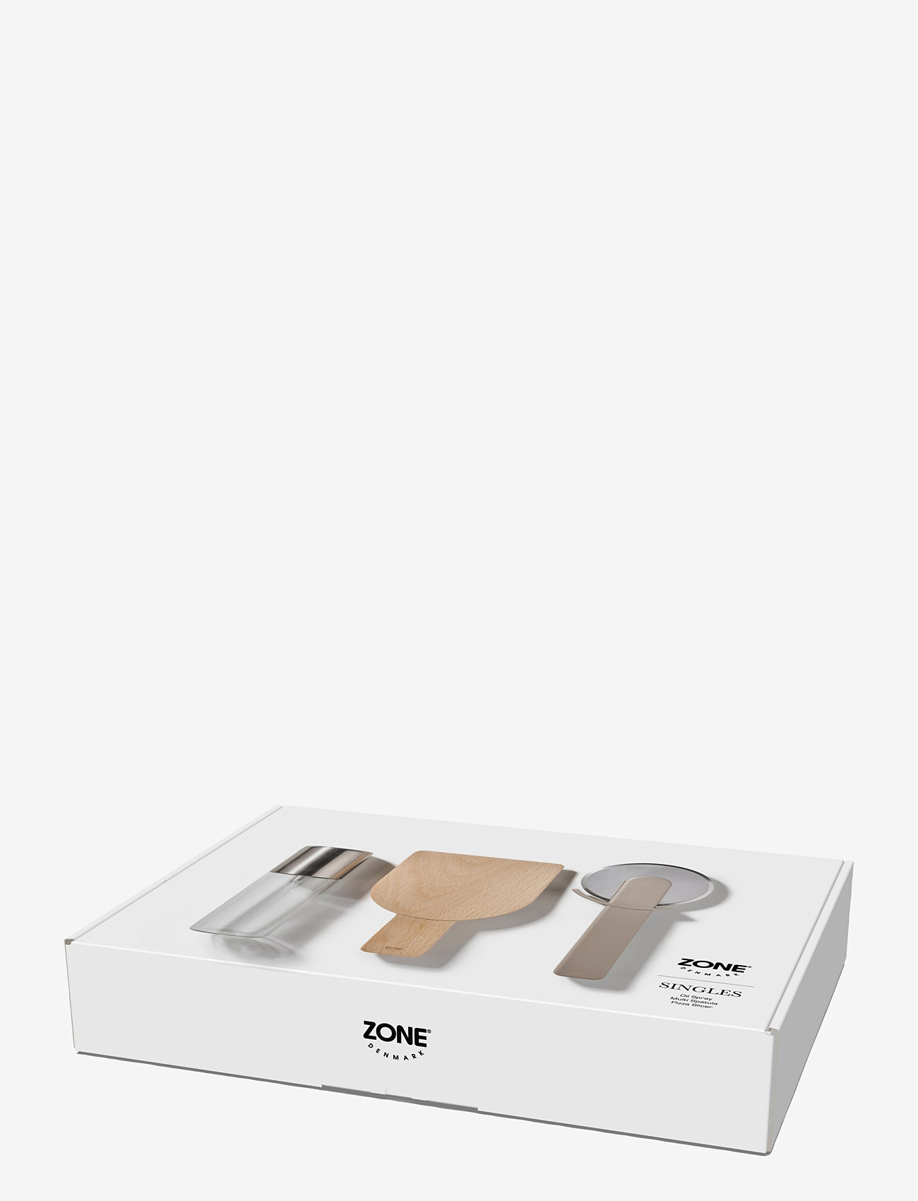 Zone Denmark - Pizzasett Singles 3 deler - shop etter pris - brun - 1