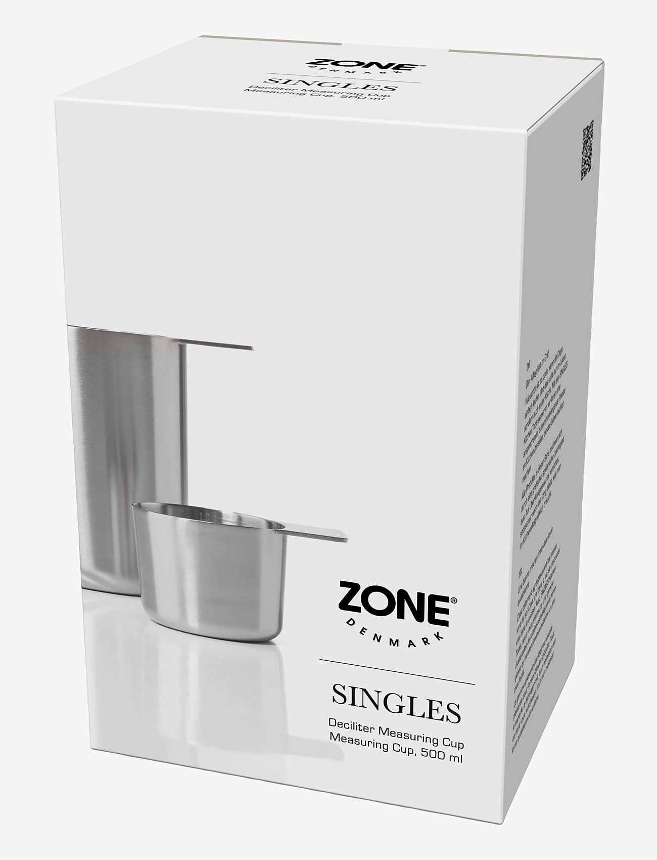 Zone Denmark - Målesæt Singles 2 dele - laveste priser - metall - 1