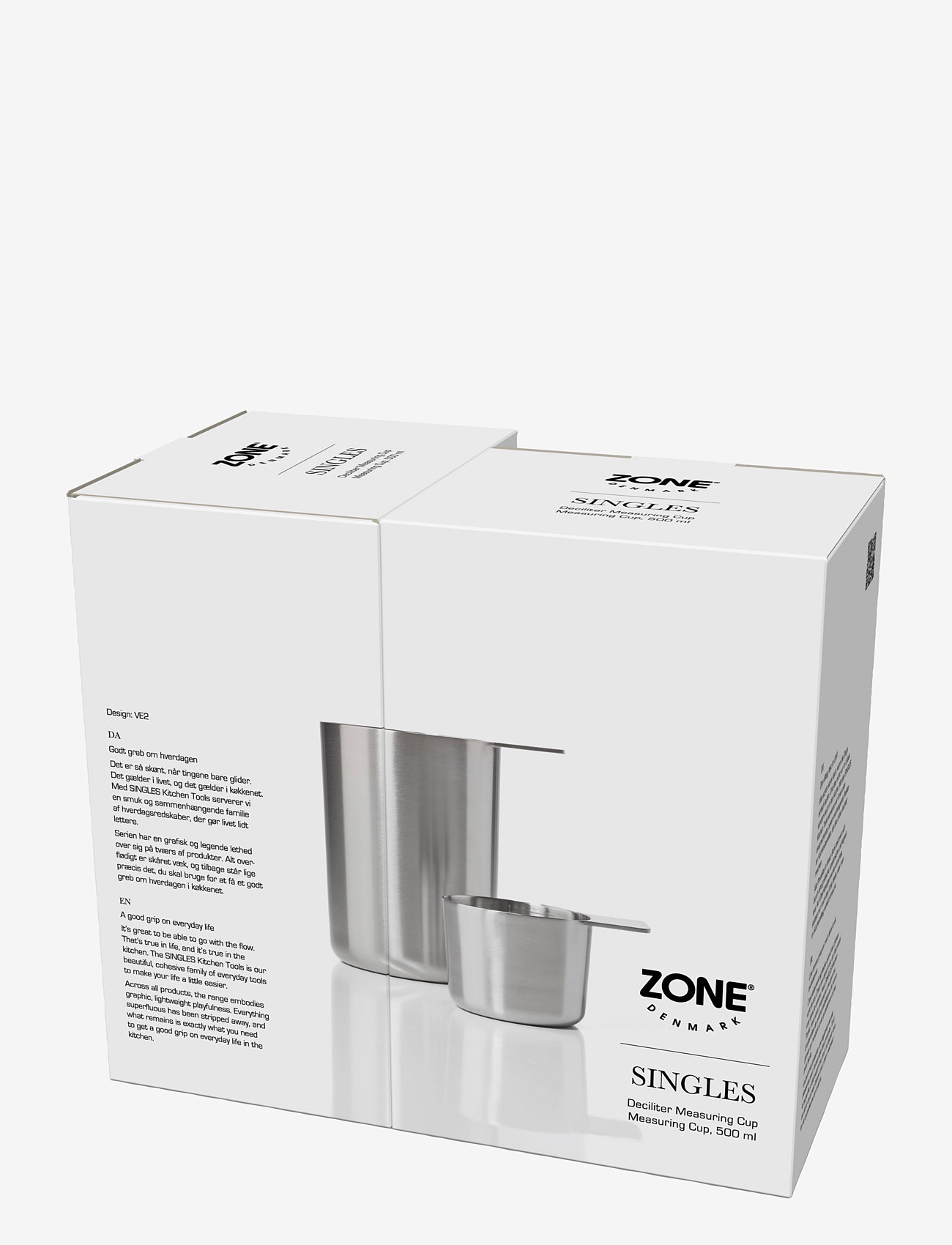 Zone Denmark - Målesæt Singles 2 dele - laveste priser - metall - 3