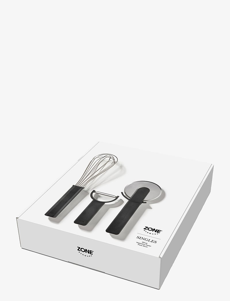 Zone Denmark - Kitchen utensil set Singles 3 pcs - käsehobel - svart - 1
