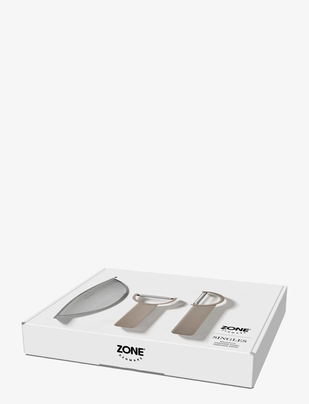 Zone Denmark - Cutting set Singles 3 pcs - käsehobel - brun - 1