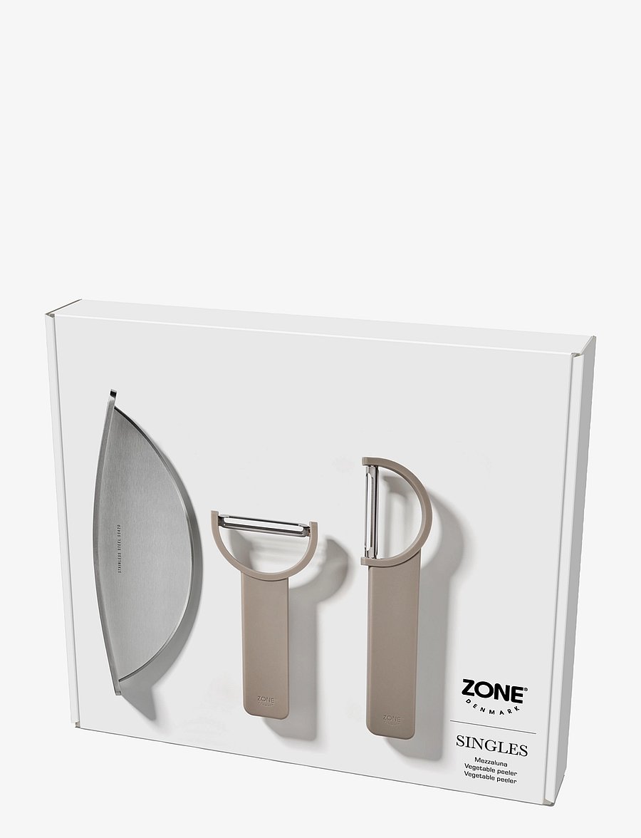 Zone Denmark - Cutting set Singles 3 pcs - juustulõikurid - brun - 2