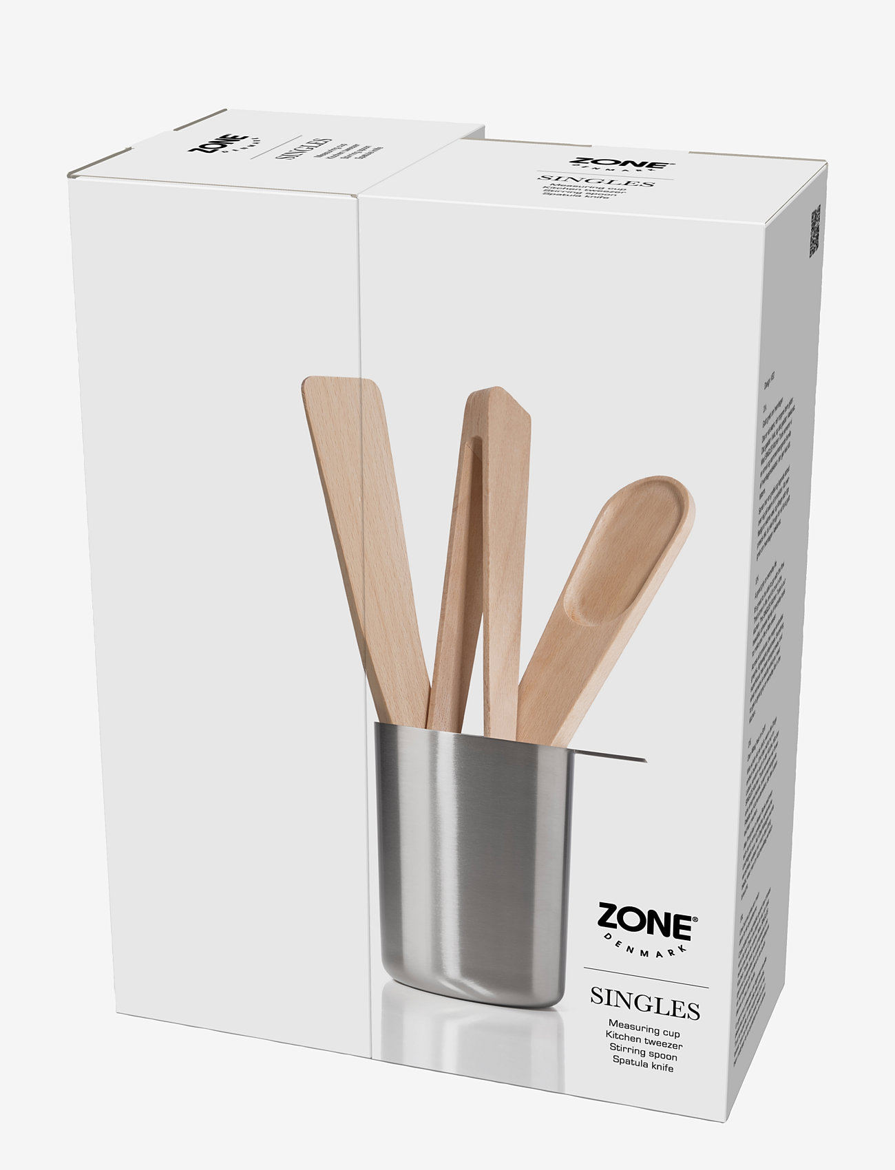 Zone Denmark - Kitchen utensil set Singles 4 parts - andere küchenutensilien - natur - 4