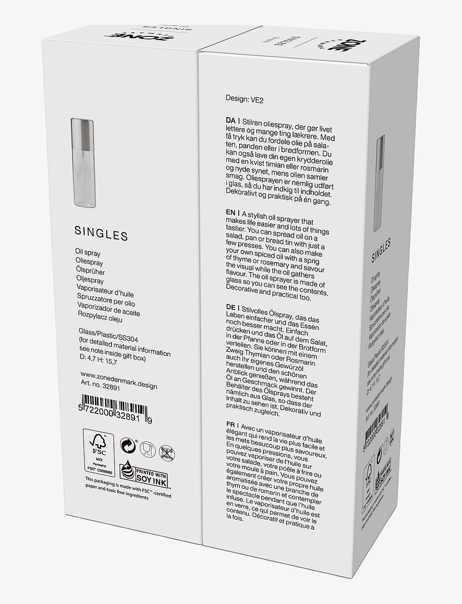 Zone Denmark - Oil sprayer Singles - brun - 4