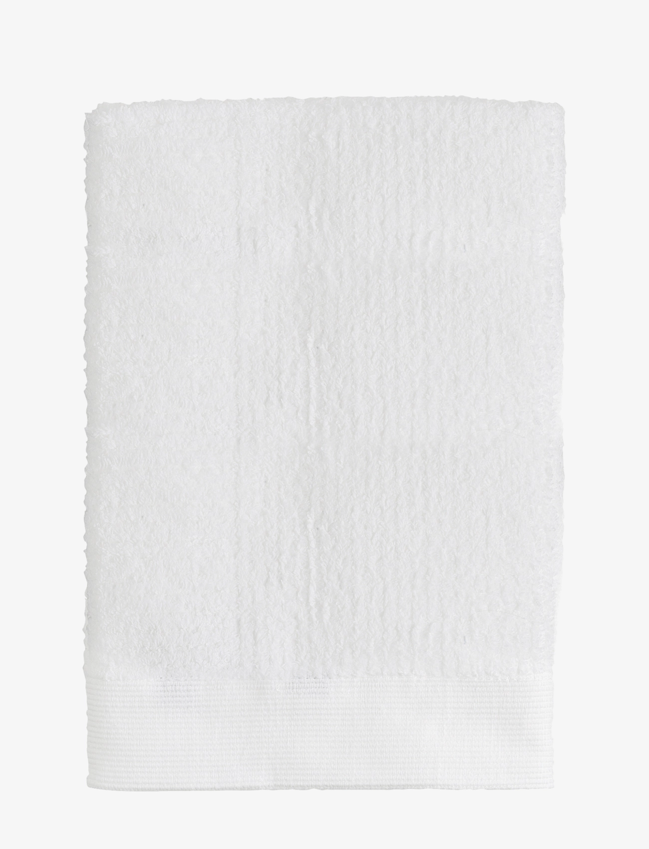 ZONE DENMARK Håndklæde Klassisch Weiß - 50X70CM - Unisex