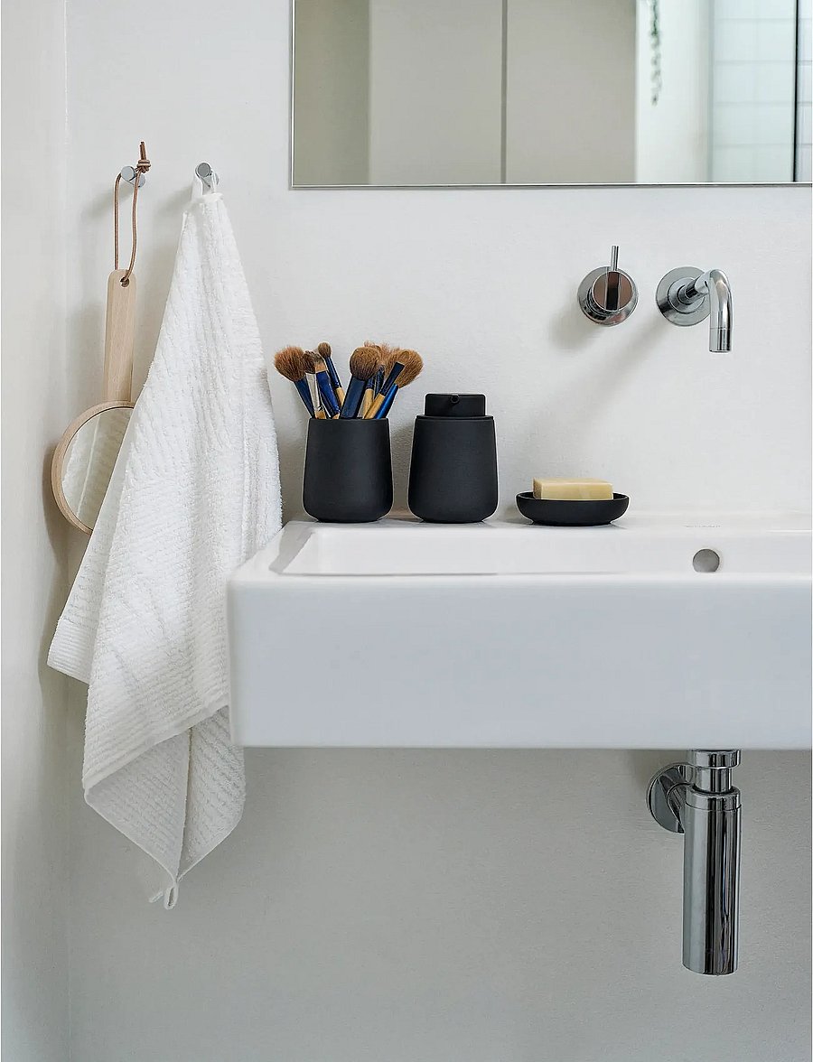 Zone Denmark - Soap dish Nova - seebidosaatorid ja -alused - black - 0
