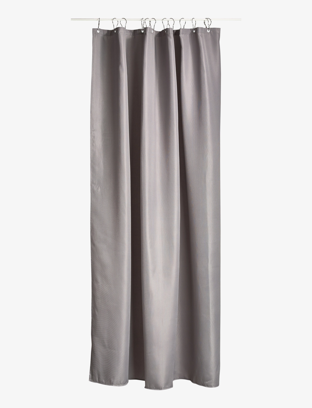 Zone Denmark Badeforhæng Lux, 200X180X0.5, Bathroom Textiles, Grau - Shower Curtains, Homeware