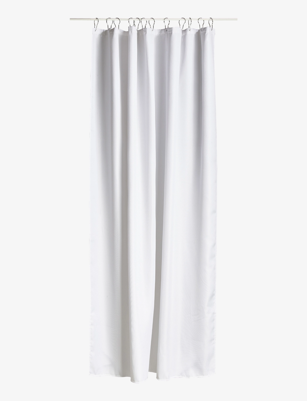 Zone Denmark Badeforhæng Lux, 200X180X0.5, Bathroom Textiles, Weiß - Shower Curtains, Homeware