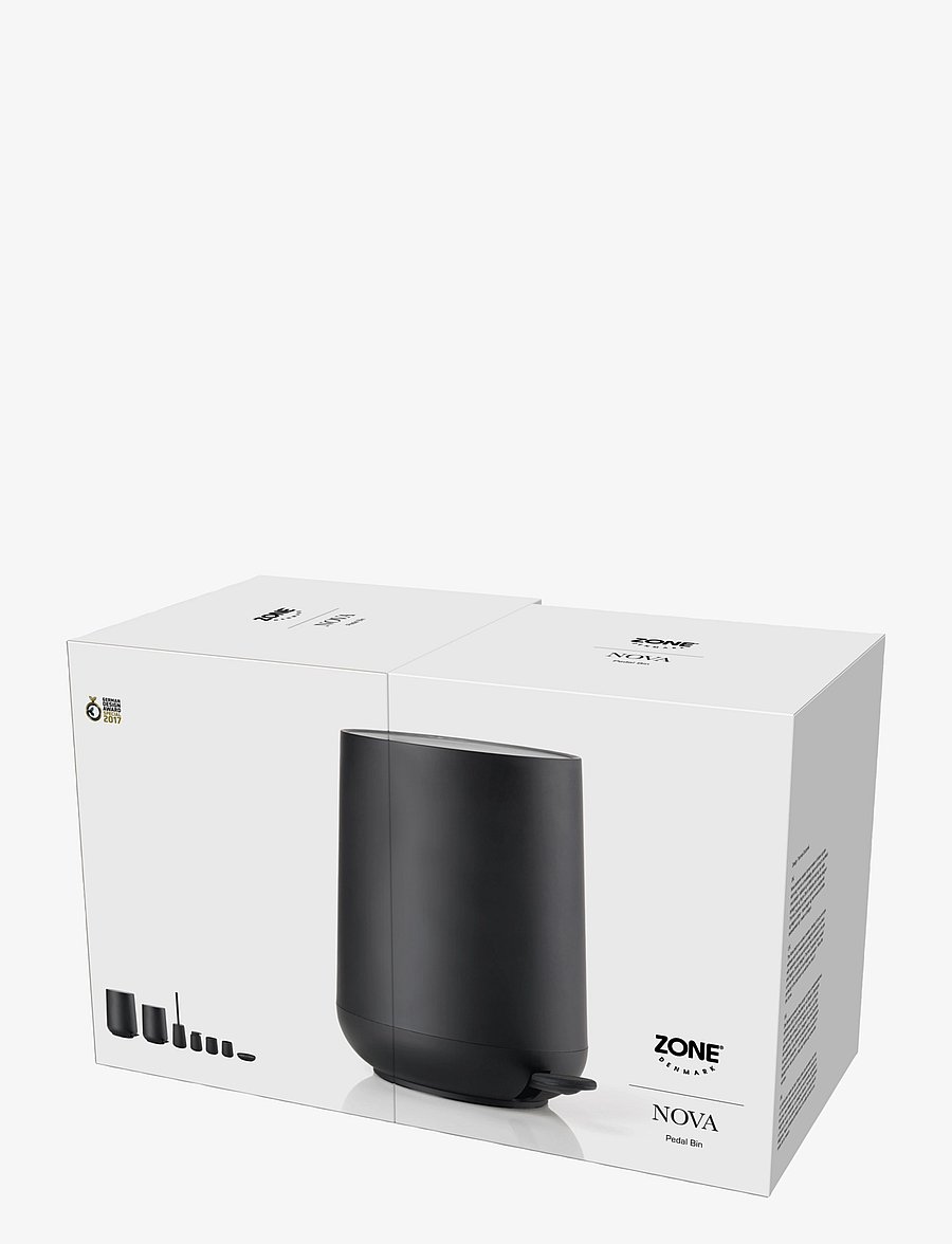 Zone Denmark - Pedal bin Nova - paberi prügikastid - black - 4