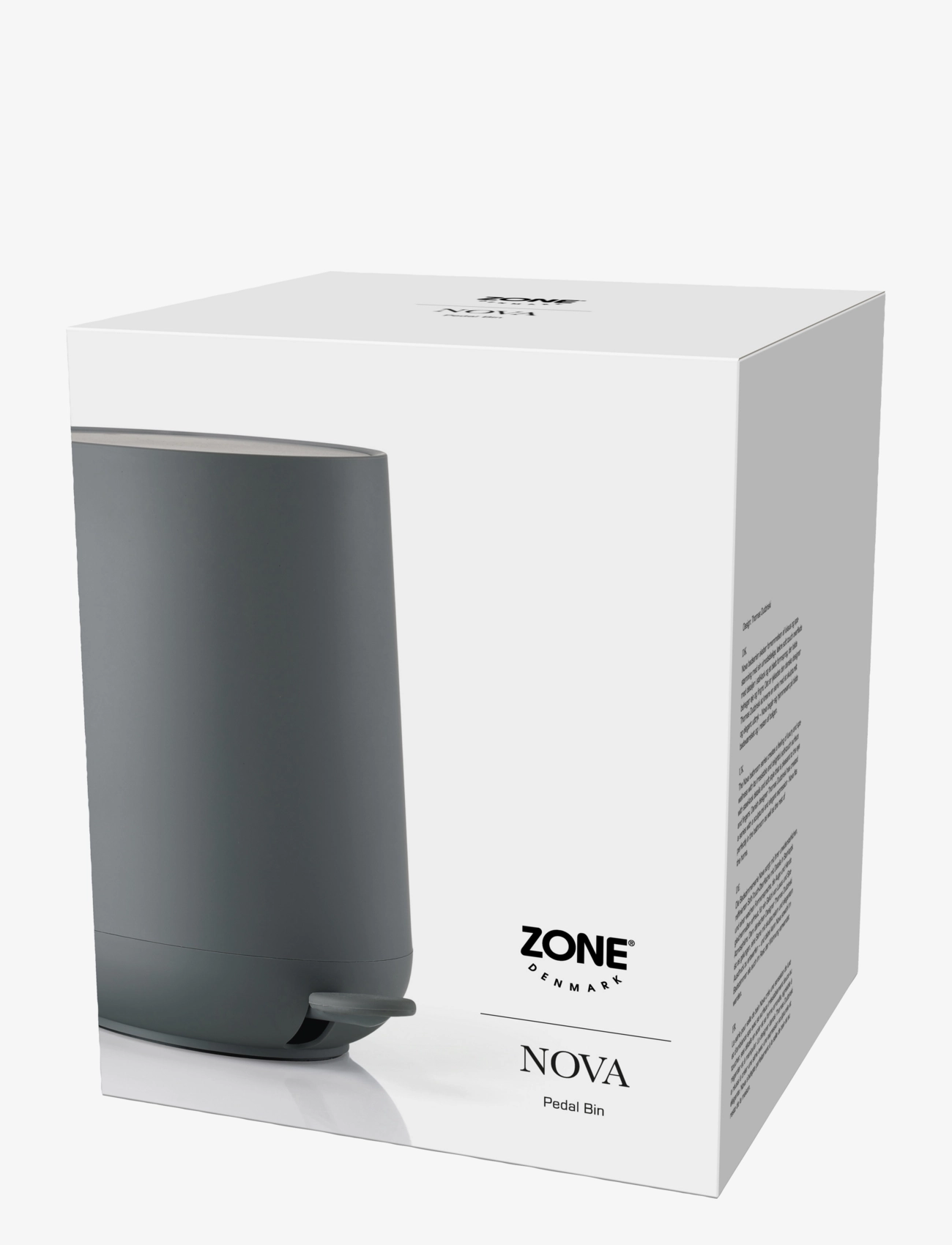 Zone Denmark - Pedalspand Nova - opbevaring - grey - 1