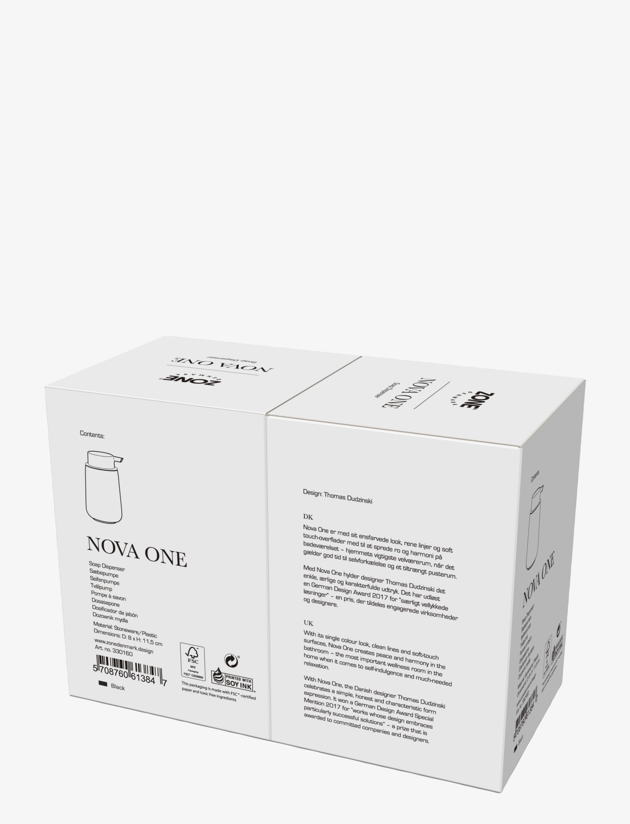 Zone Denmark - Soapdispenser Nova One - madalaimad hinnad - black - 4
