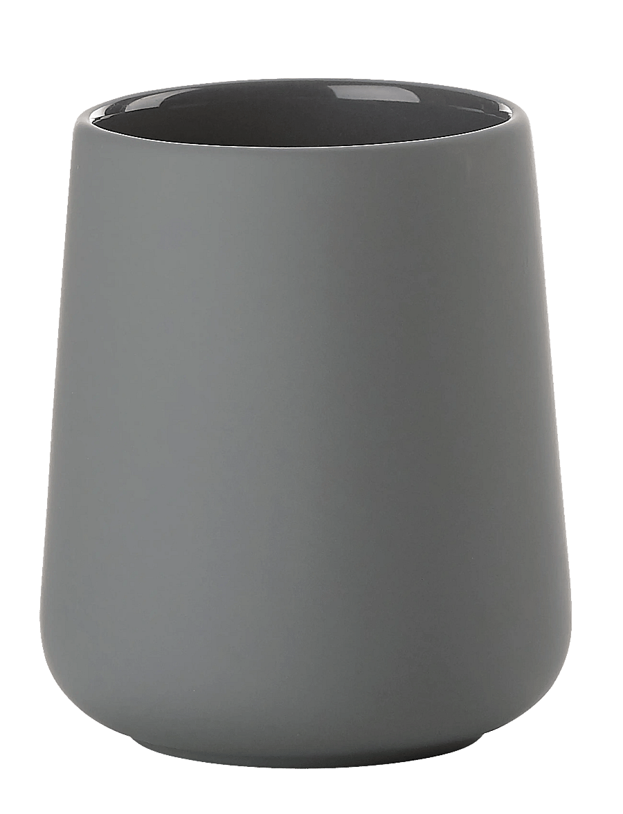 Zone Denmark - Toothbrush mug Nova One - hambaharjahoidjad - grey - 0