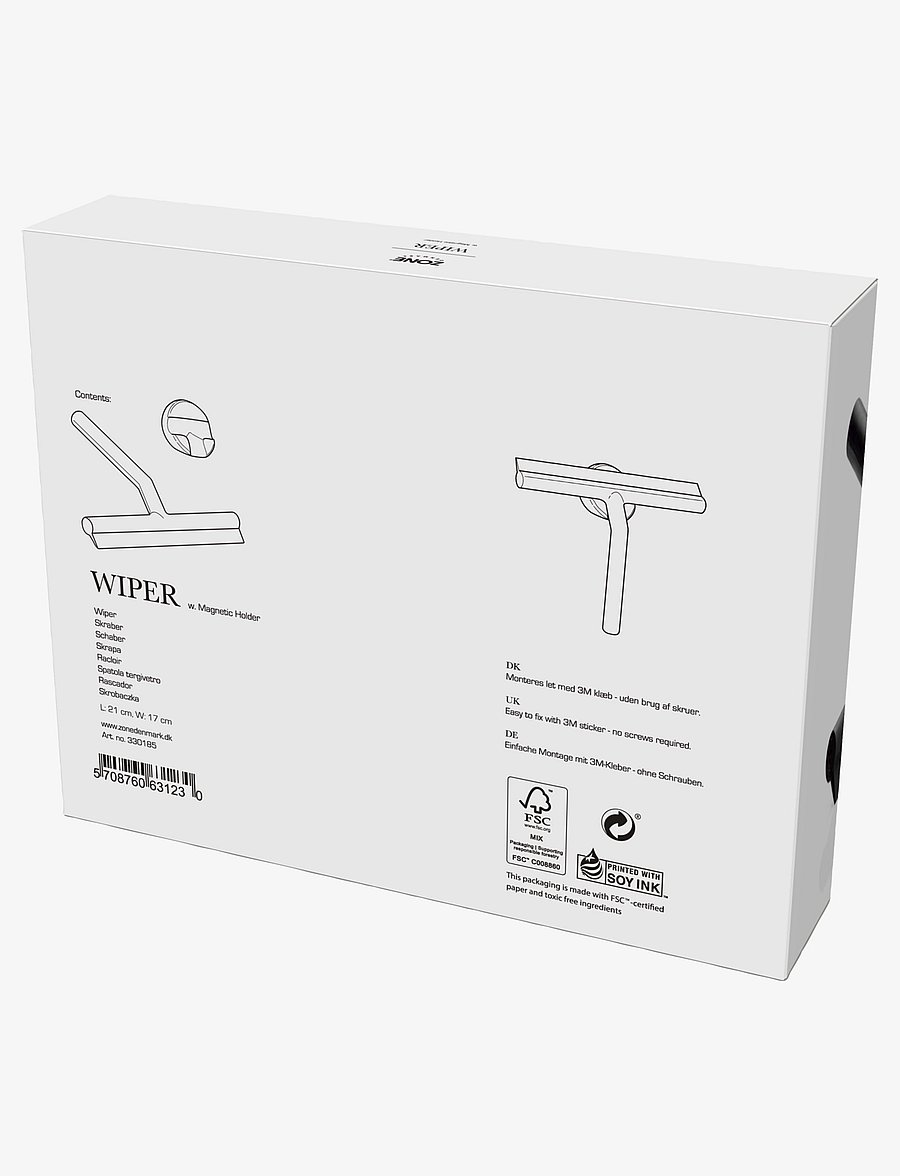 Zone Denmark - Wiper w holder - reinigung - black - 3