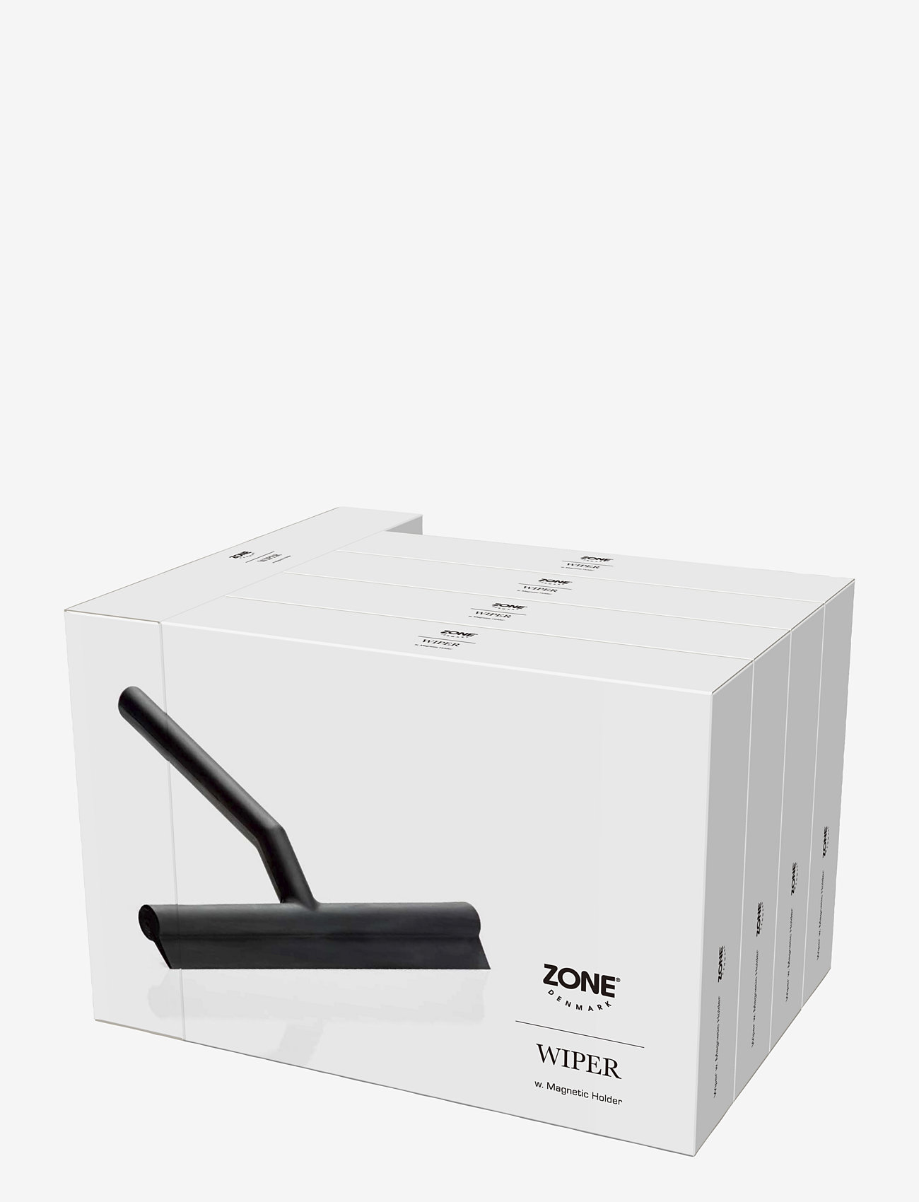 Zone Denmark - Skraber m. holder - laveste priser - black - 4