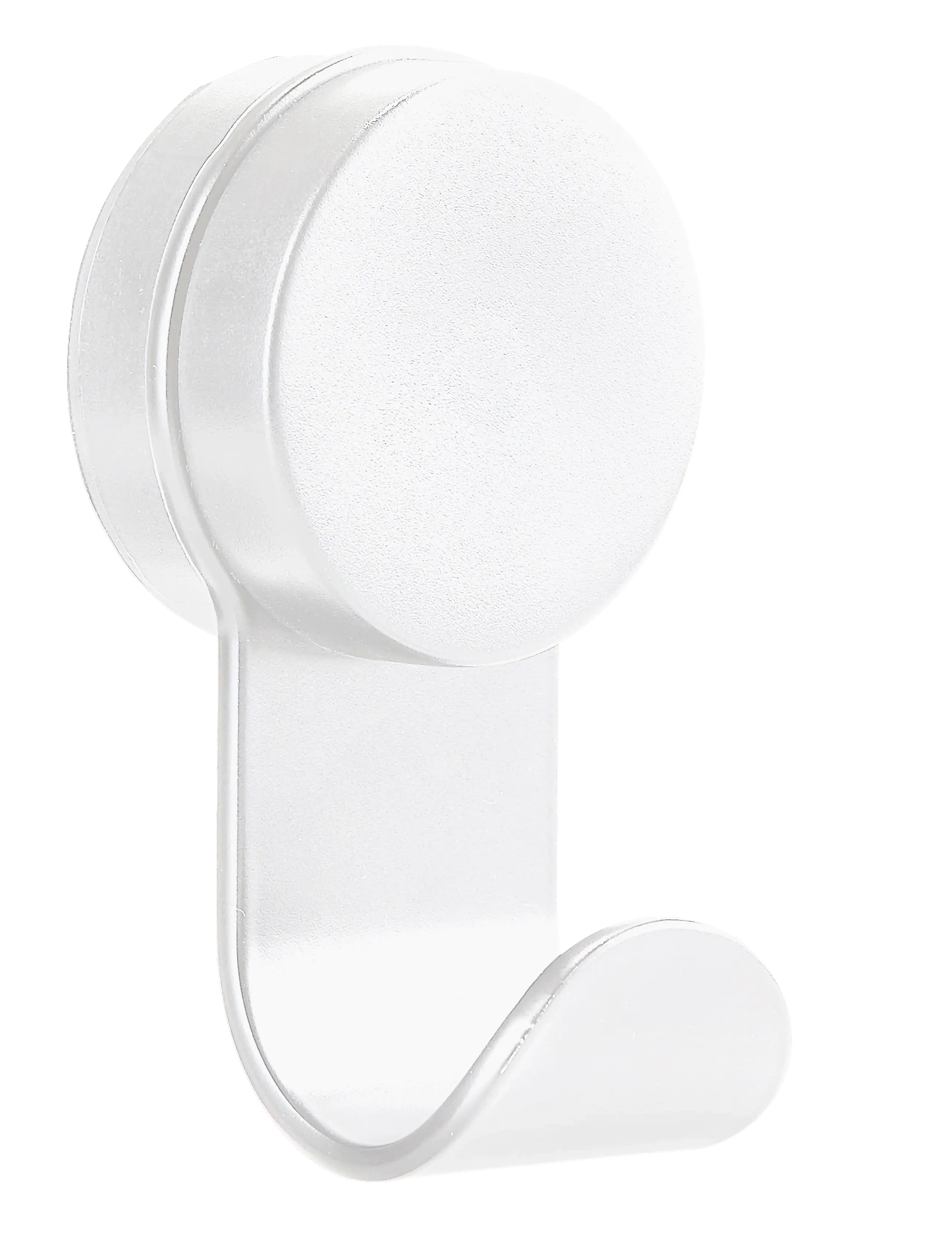 Zone Denmark Krog White Puck Hook Single, One Size, Hooks & Knobs, Weiß - Hooks, Homeware