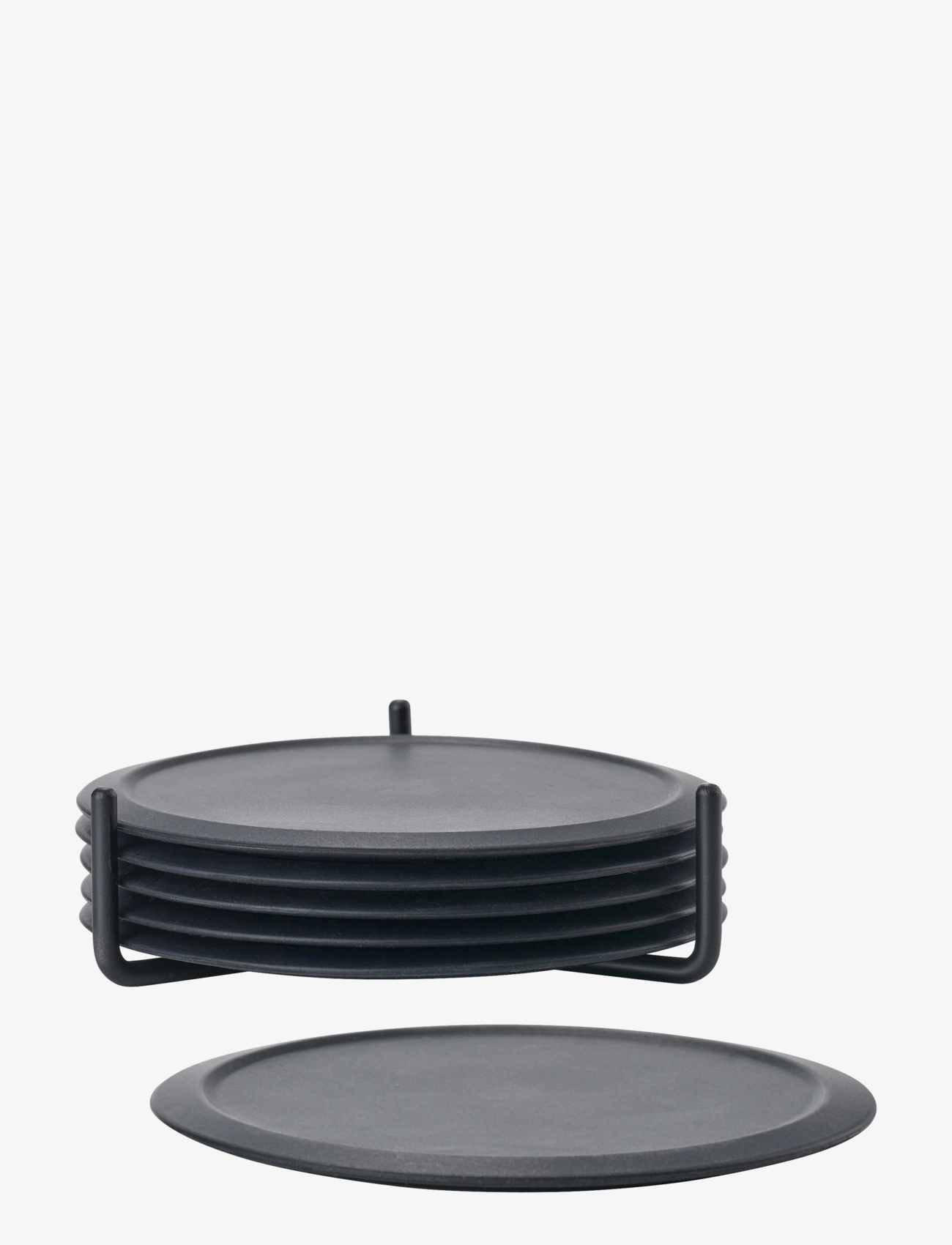 ZONE DENMARK Glasbrikker M. Holder Singles Schwarz - 10X 10X 3.1CM - Unisex