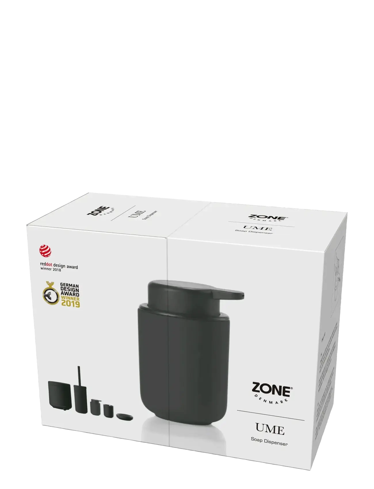 Zone Denmark - Sæbedispenser Ume - laveste priser - black - 1