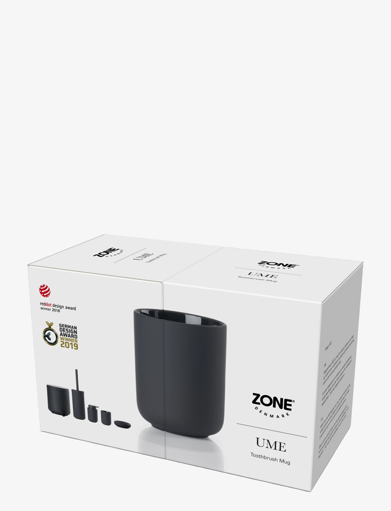 Zone Denmark - Toothbrush mug Ume - zahnbürstenhalter - black - 4