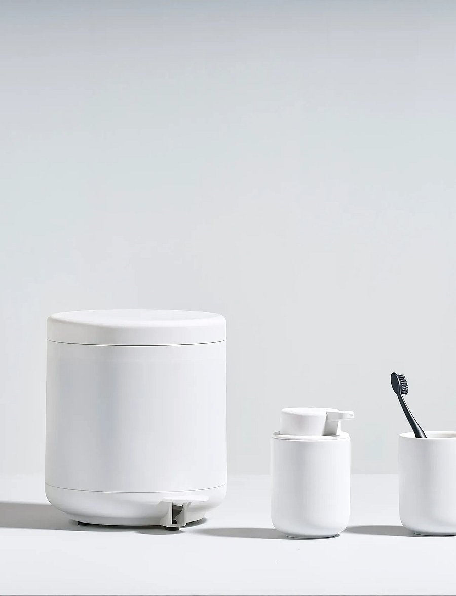 Zone Denmark - Toothbrush mug Ume - die niedrigsten preise - white - 3