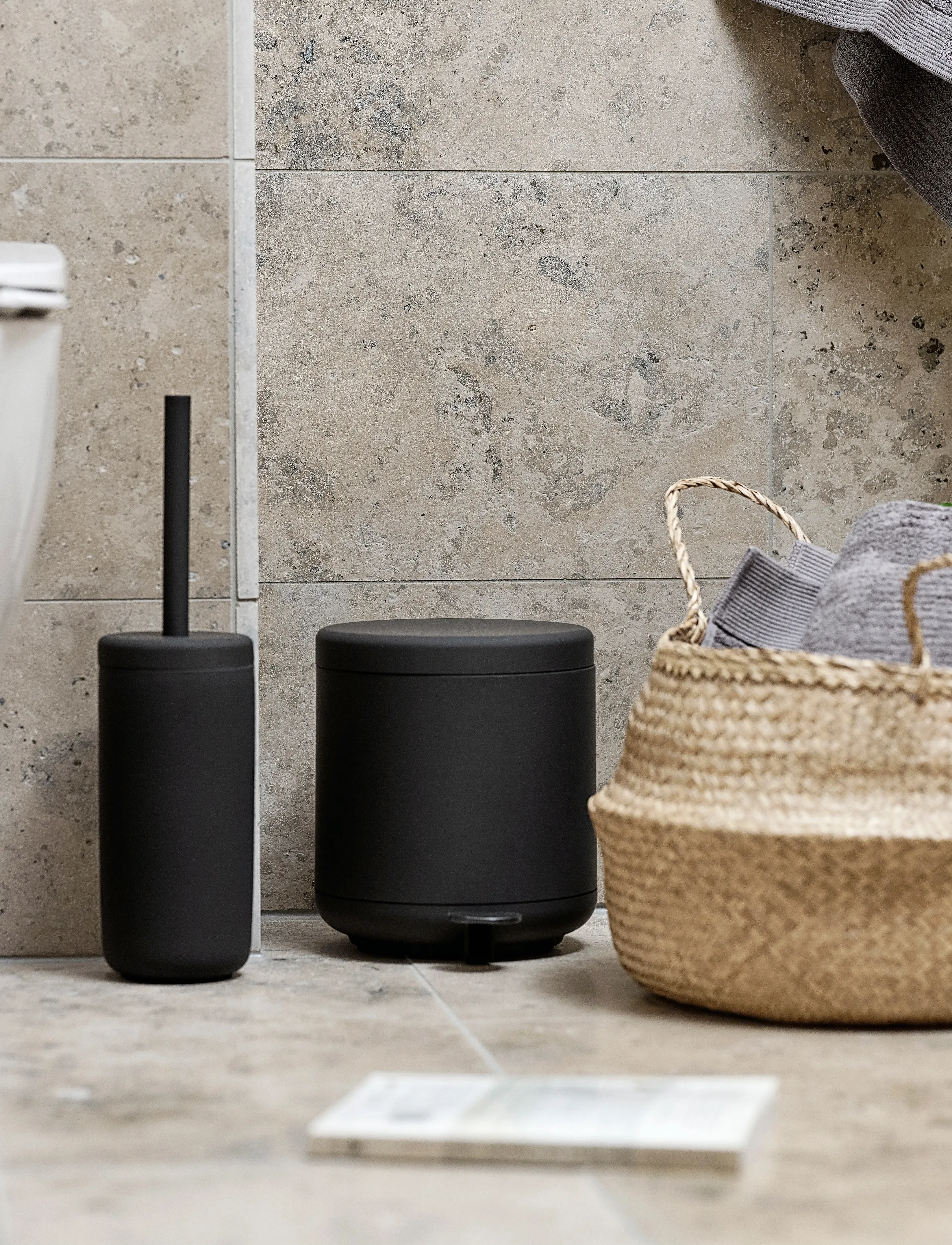 Zone Denmark - Toiletbørste Ume - toiletbørster - black - 2