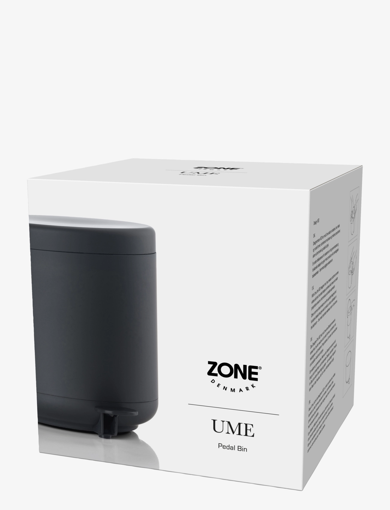 Zone Denmark - Pedalspand Ume - badeværelsestilbehør - black - 2