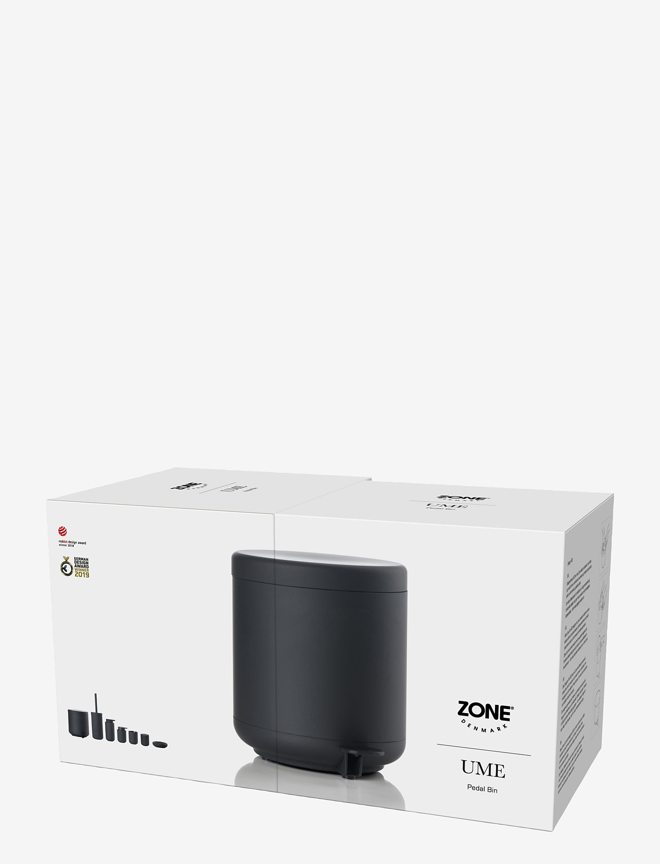 Zone Denmark - Pedalspand Ume - badeværelsestilbehør - black - 2