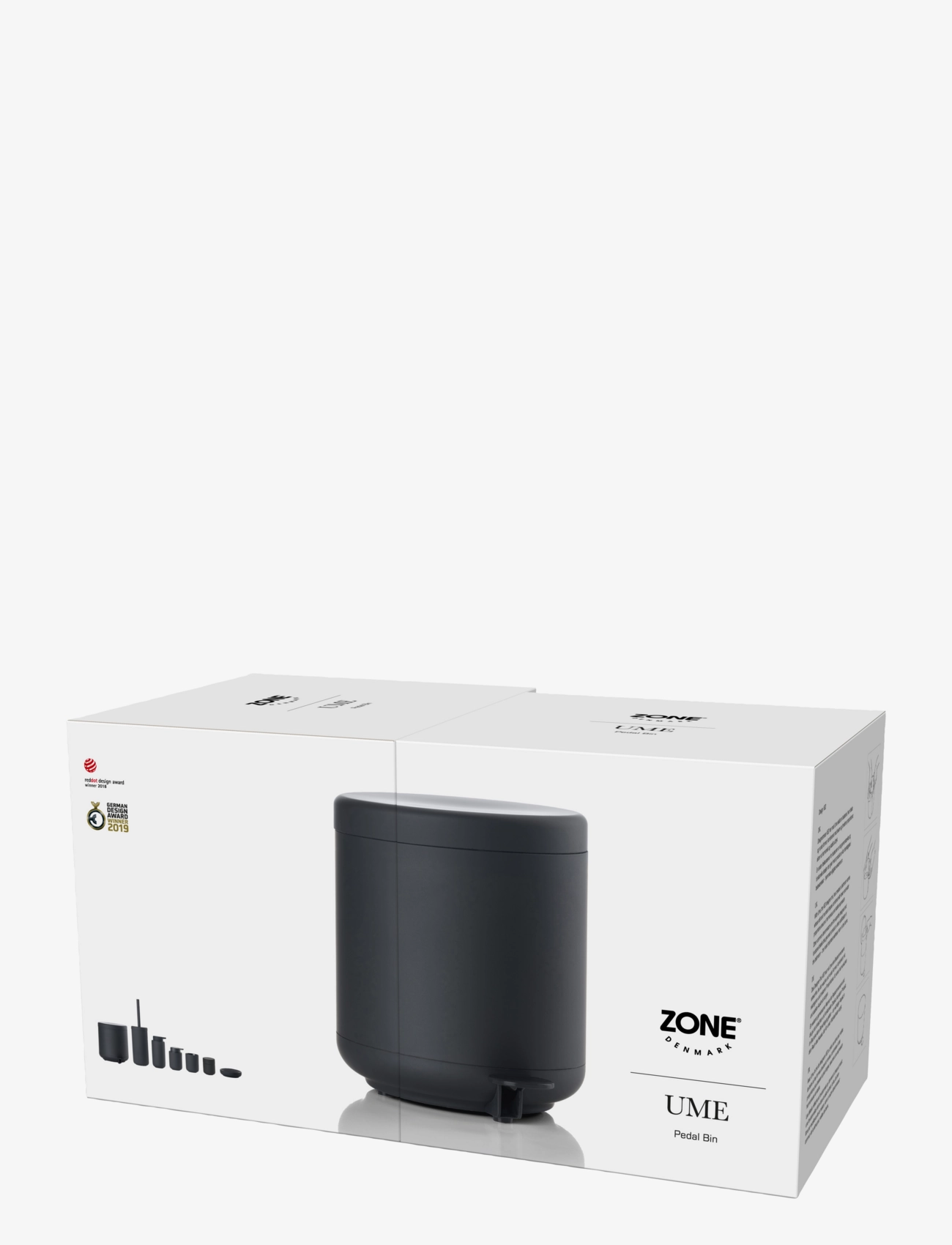 Zone Denmark - Pedalspand Ume - badeværelsestilbehør - black - 3