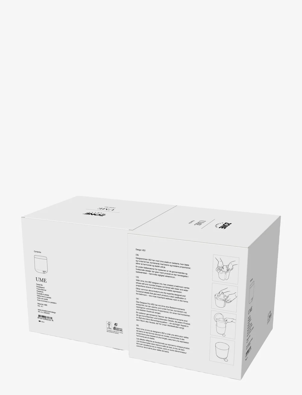 Zone Denmark - Pedal bin Ume - osta hinna alusel - black - 3