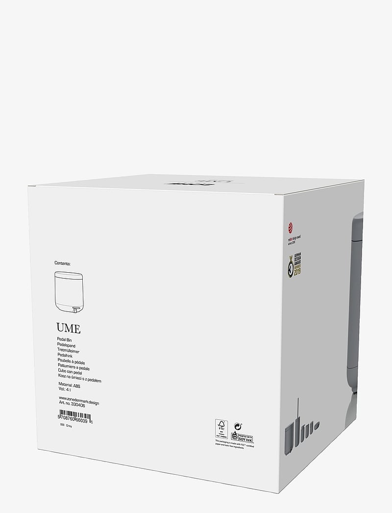 Zone Denmark - Pedal bin Ume - vannitoa sisustus - dark grey - 3