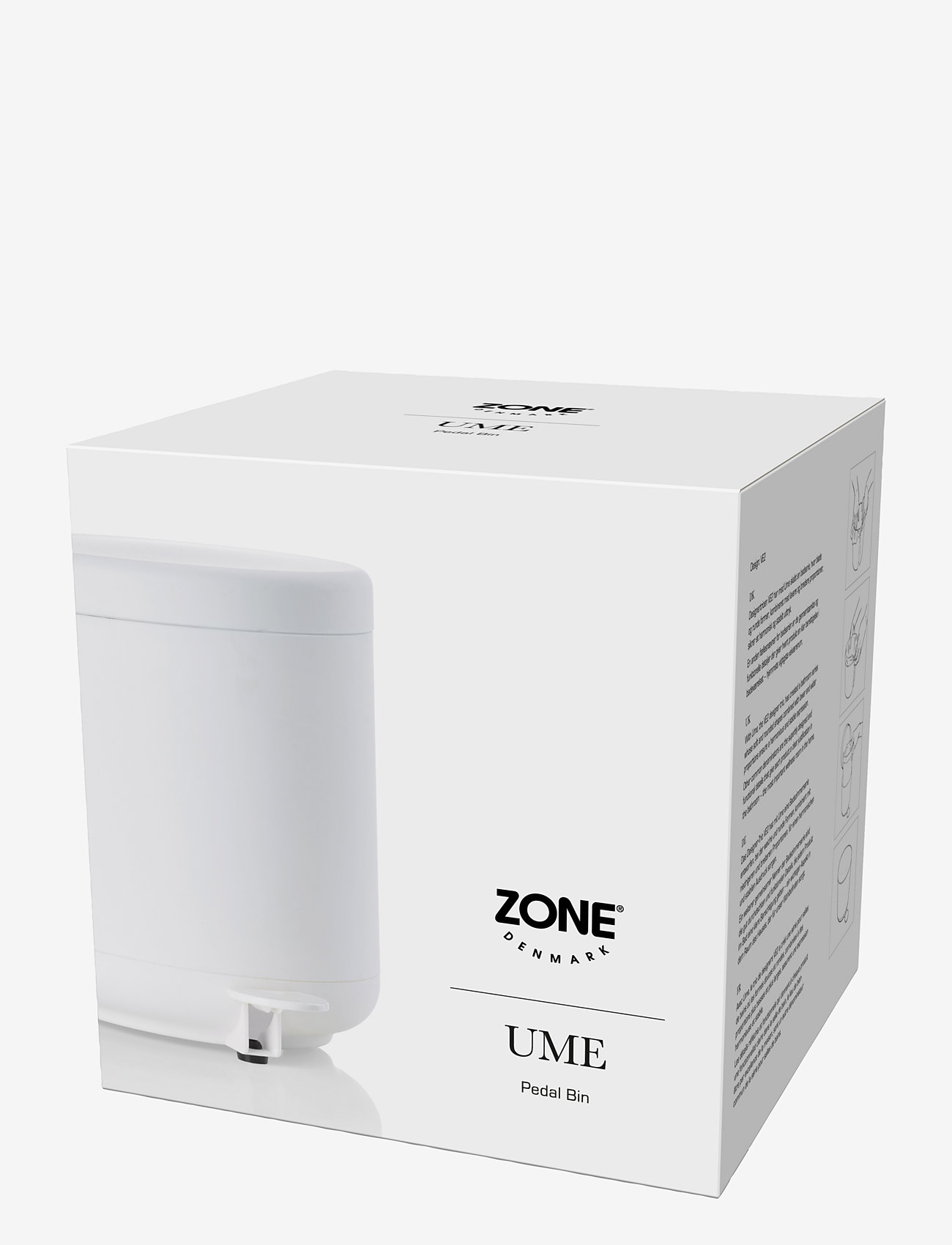 Zone Denmark - Pedal bin Ume - osta hinna alusel - white - 1