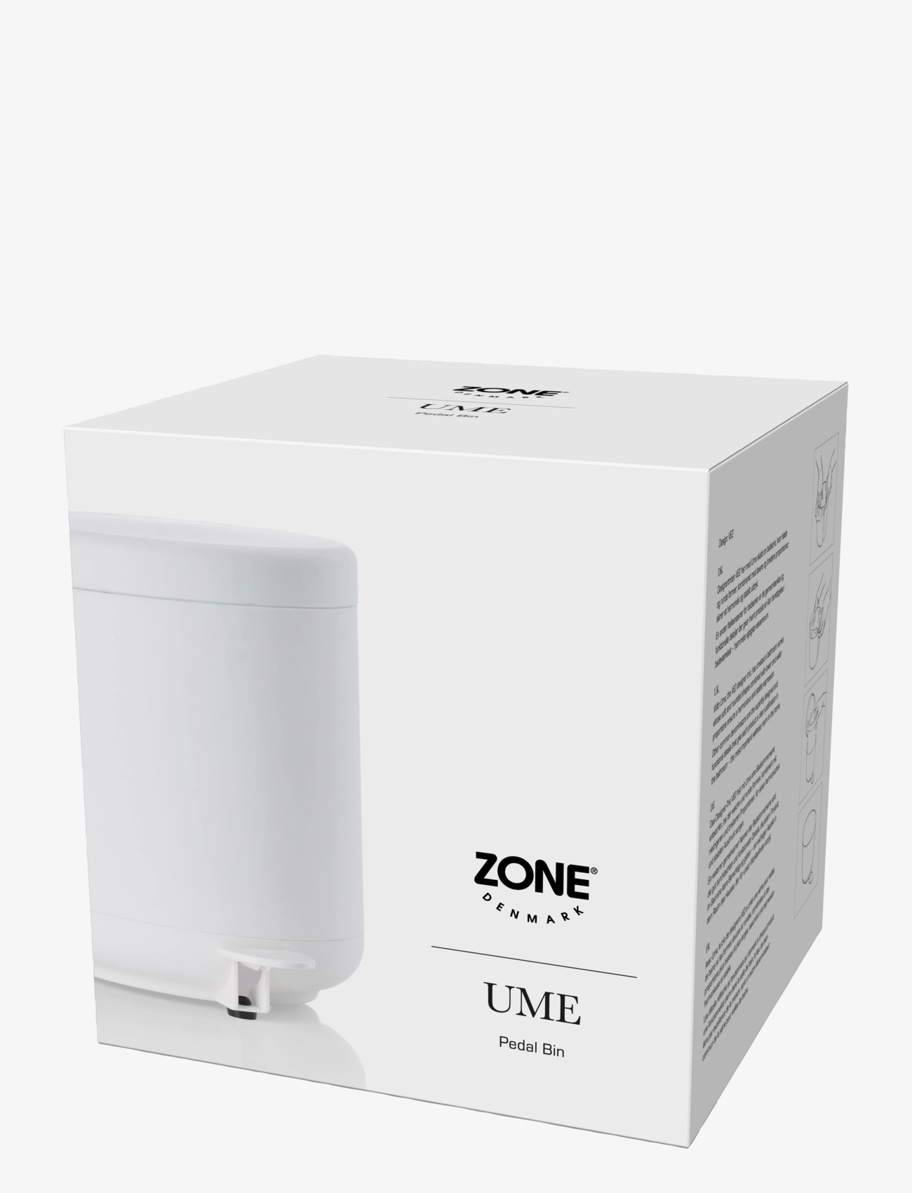 Zone Denmark - Pedalspand Ume - badeværelsestilbehør - white - 2