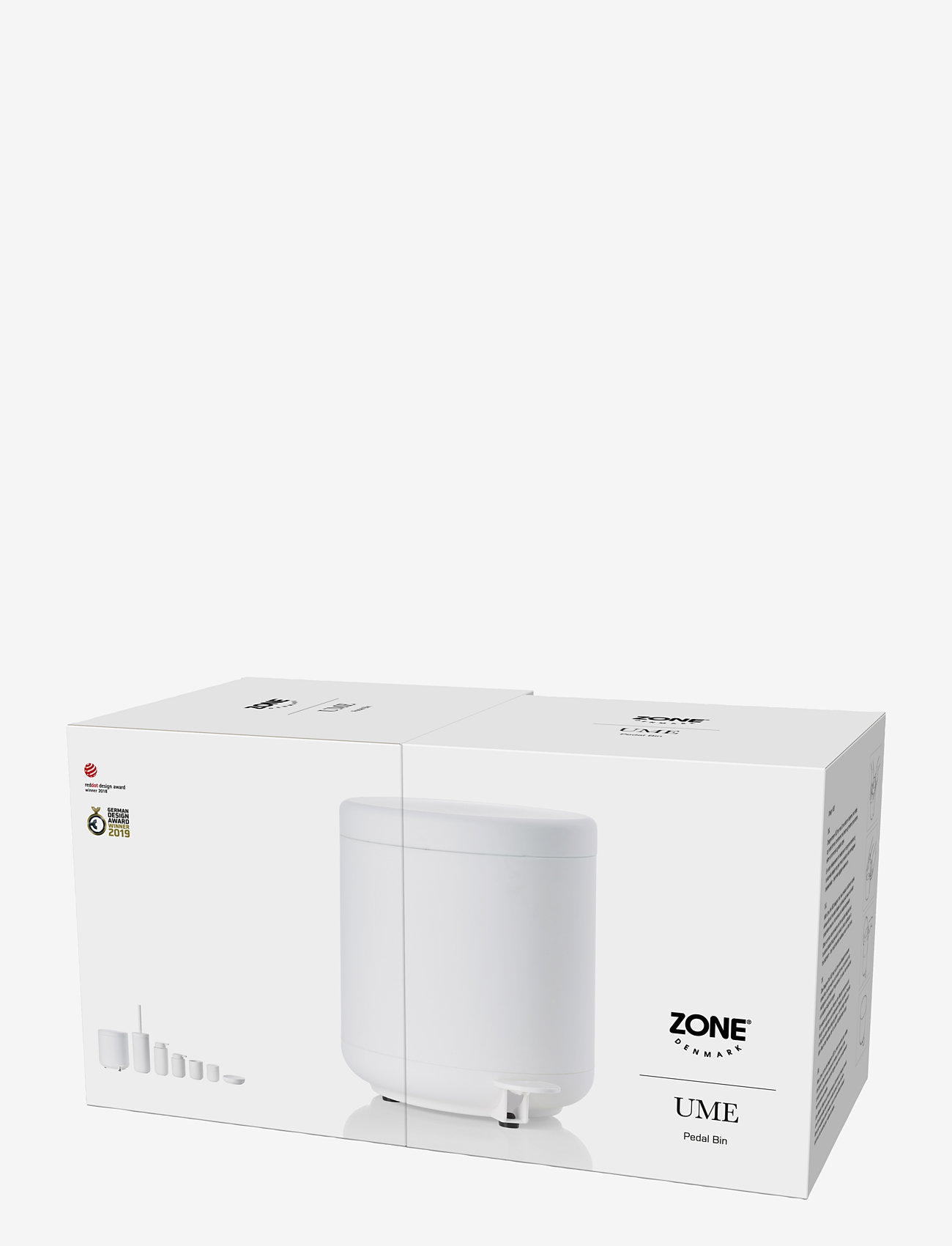 Zone Denmark - Pedal bin Ume - osta hinna alusel - white - 3