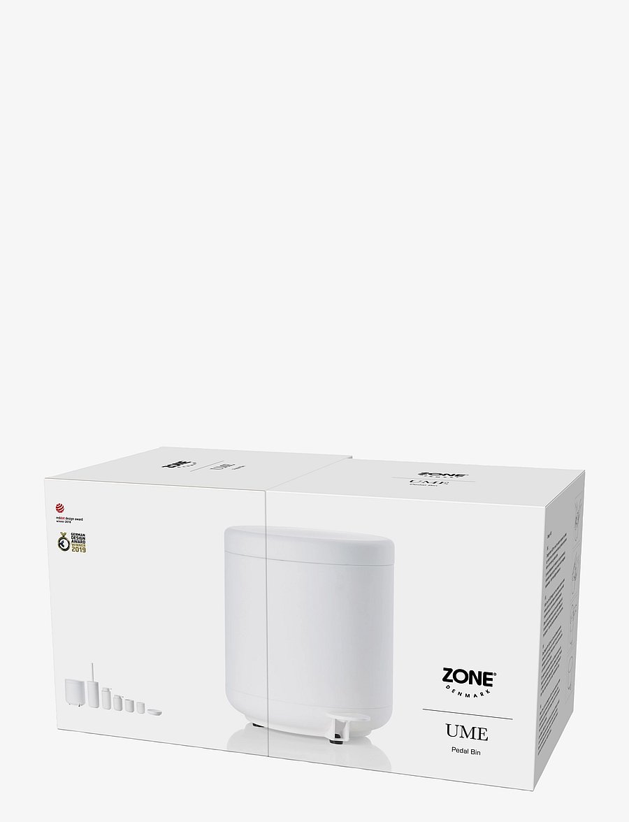 Zone Denmark - Pedal bin Ume - papierkörbe - white - 4
