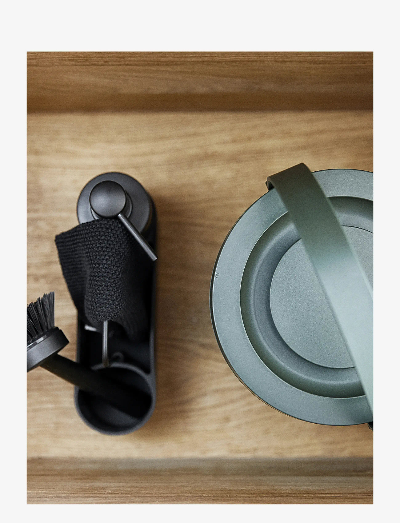 Zone Denmark - Opvaskesæt Singles - koste & fejebakkesæt - svart - 1