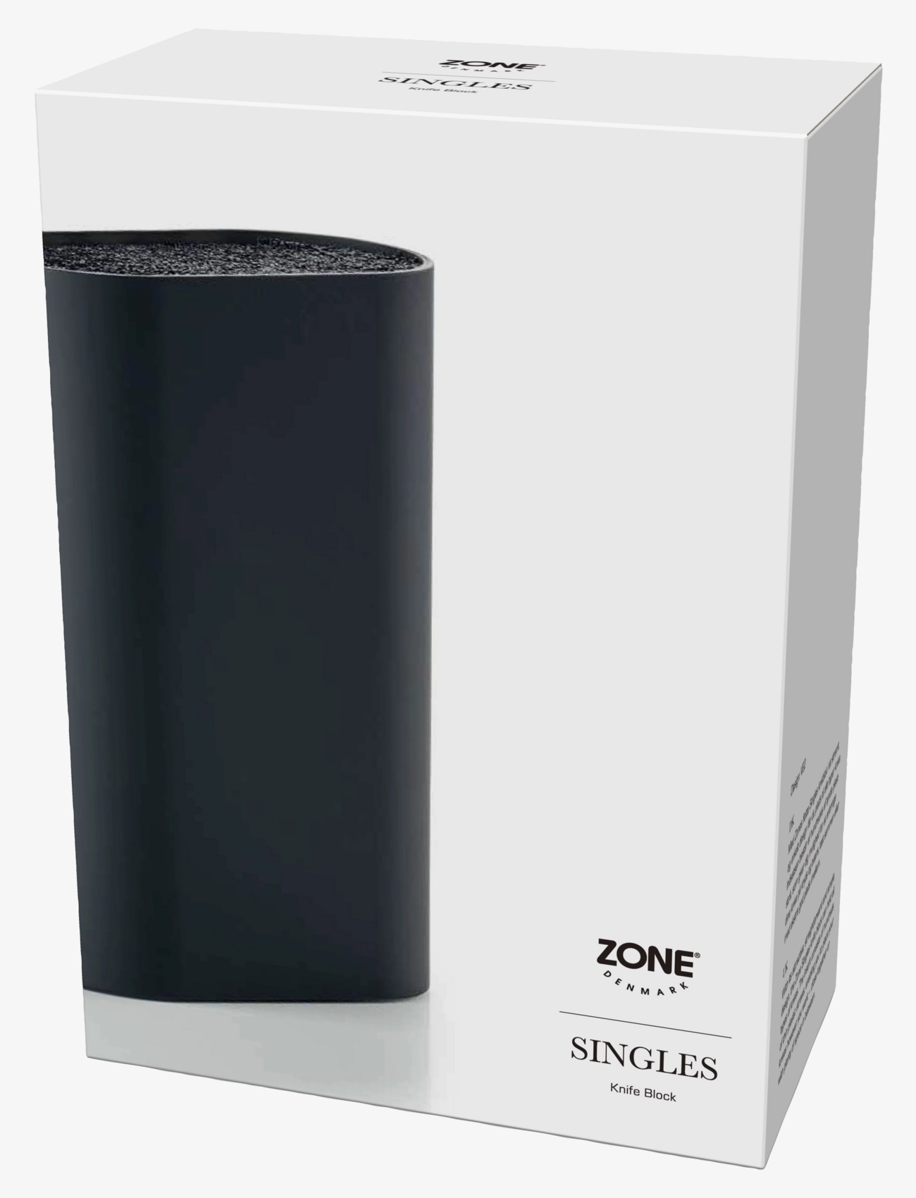 Zone Denmark - Knivblok Singles - knivblock - black - 1