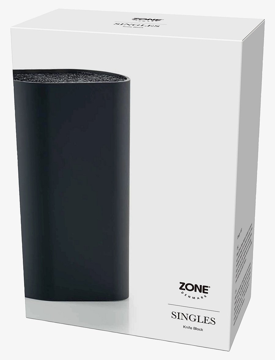 Zone Denmark - Knife block Singles - messerblöcke - black - 1
