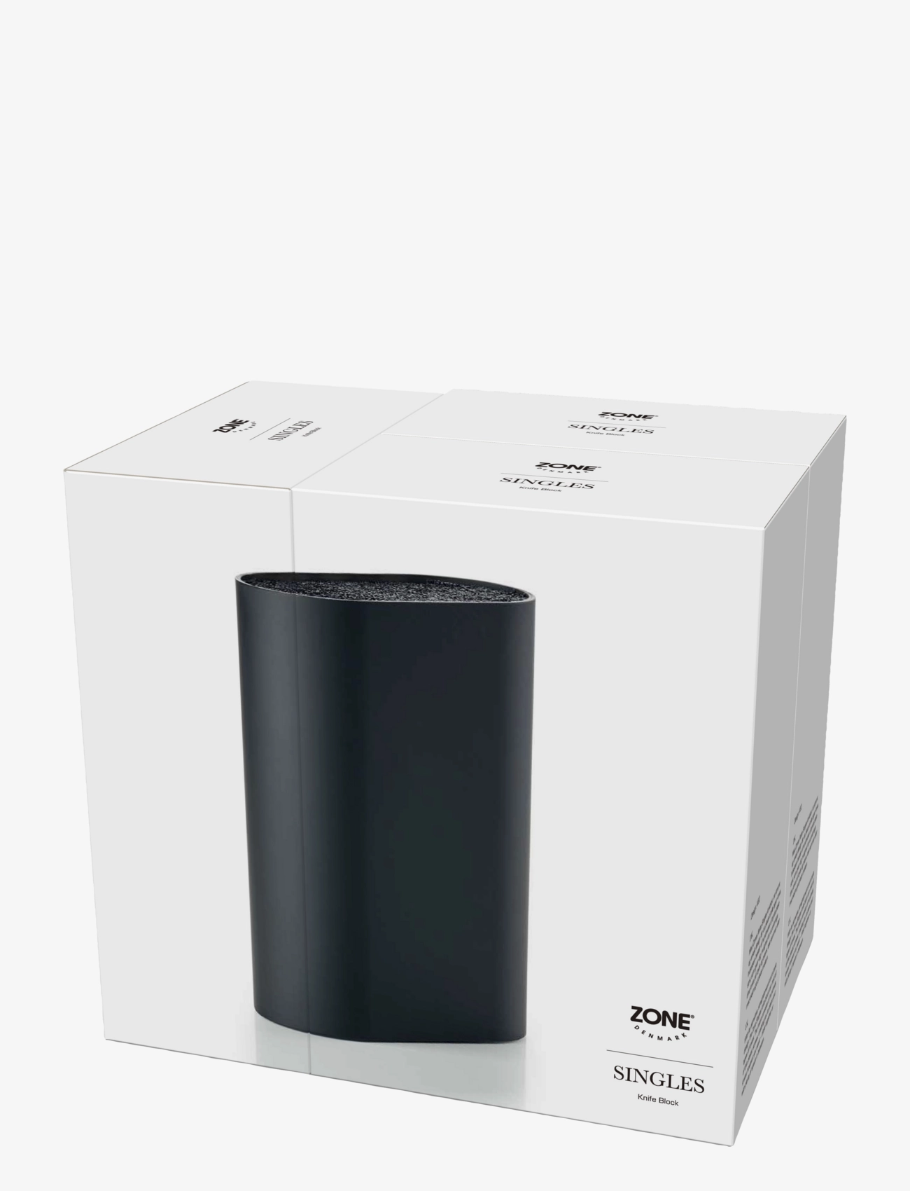Zone Denmark - Knivblok Singles - knivblock - black - 3