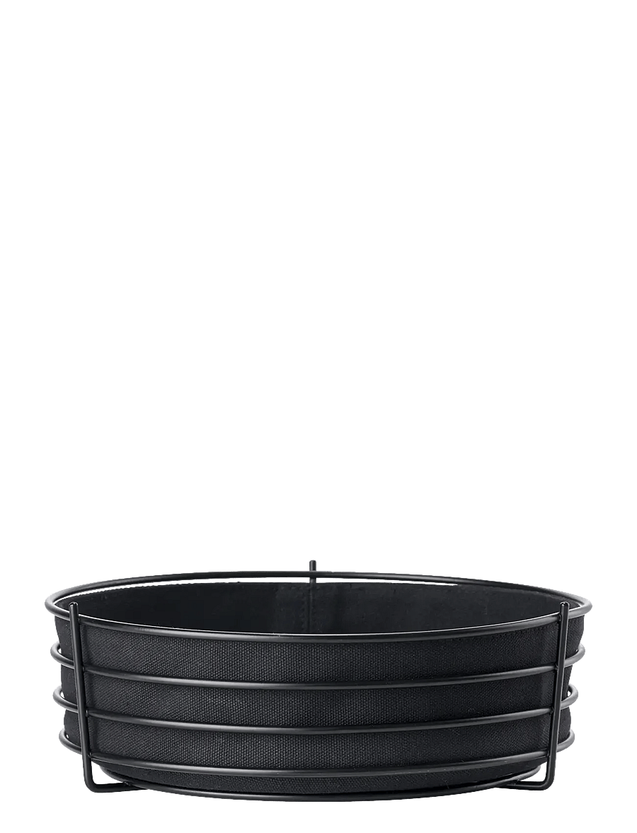Zone Denmark - Bread Basket Singles Black - brotkästen & brotkörbe - black - 0