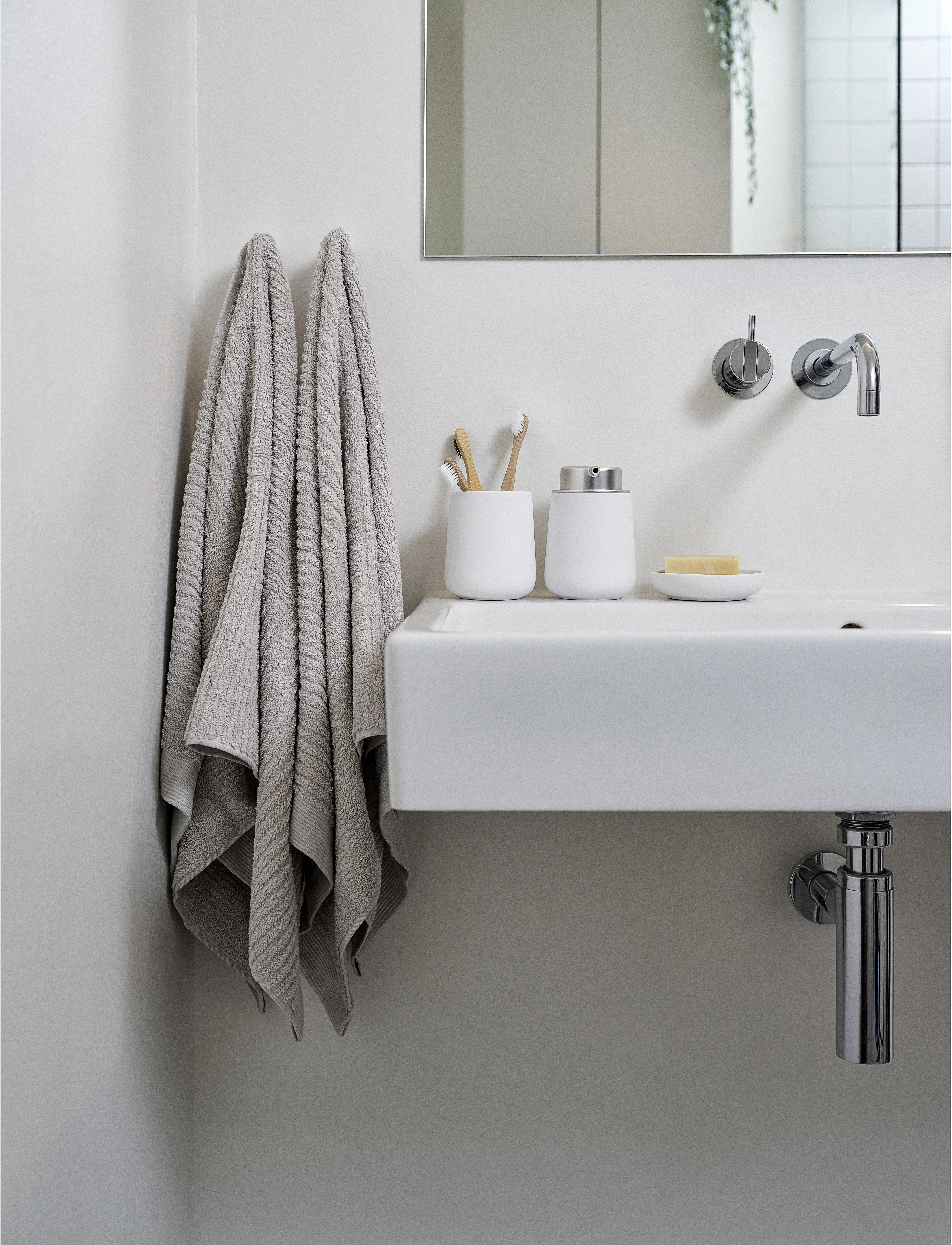 Zone Denmark - Towel Classic - lowest prices - light grey - 3