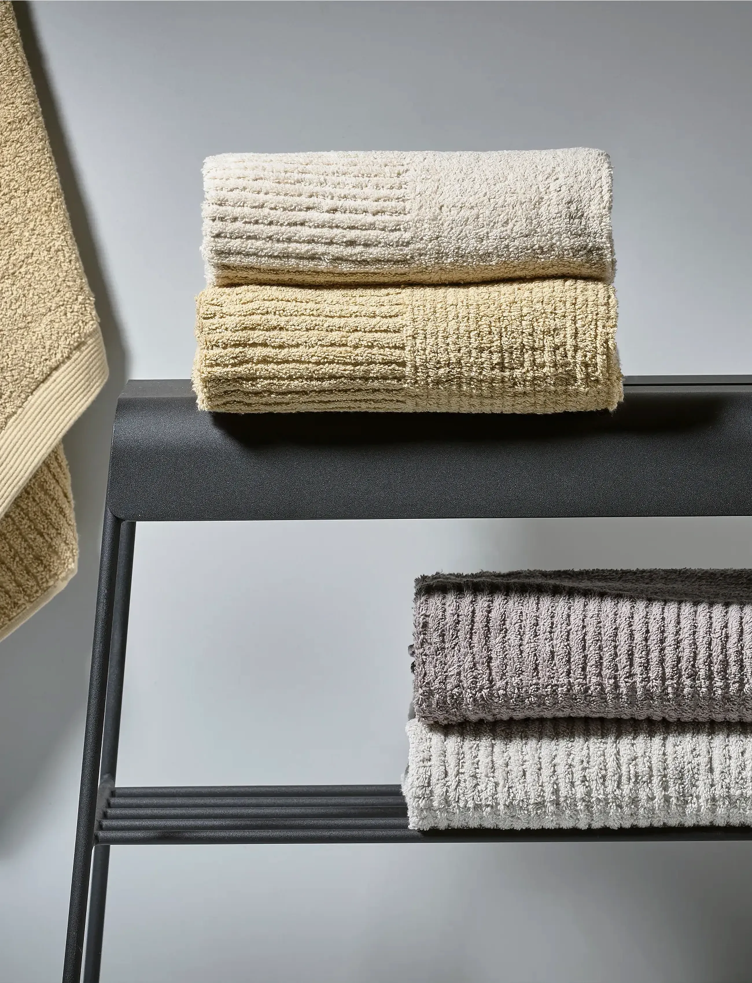Zone Denmark Badehåndklæde Classic, 70X 140 cm, Grey, Håndklæder & Badehåndklæder > Badehåndklæder, Unisex